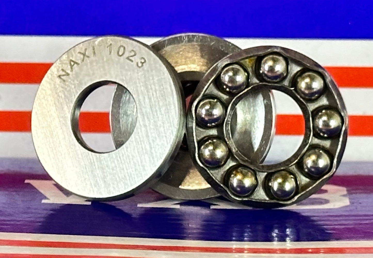 NAXI 1023 Combined Needle Roller with Thrust Ball Bearing with Inner Ring 10x24x23mm