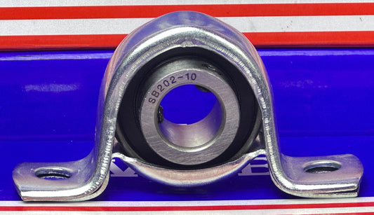 SBPP202-10 Bearing 5/8" Steel pillow type Mounted Bearings