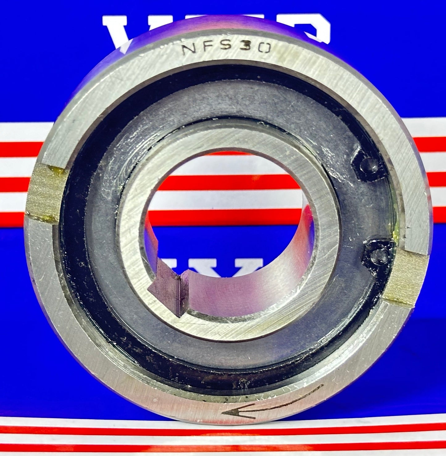 NFS30 One Way 30x72x27 Bearing Support Required Backstop Clutch