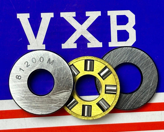 81200M Cylindrical Roller Thrust Bearings Bronze Cage 10x26x11 mm