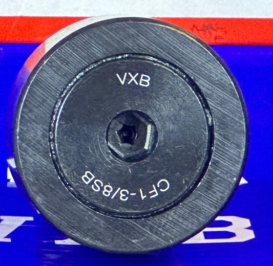 CF1-3/8SB Cam Follower with an extremely fine Needle Roller Bearing 1 3/8"x25/32"x1 1/4" Inch - VXB Ball Bearings
