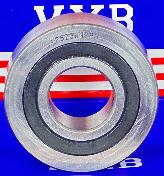 LR5206NPPU Track Roller Double Row Bearing 30mm x 62mm x 23.8mm Track Bearing