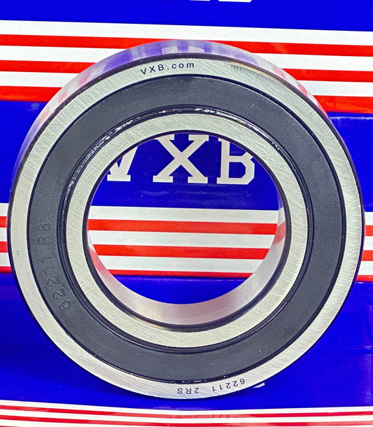 62211-2RS1 Radial Ball Bearing Bore Dia. 55mm OD 100mm Width 25mm