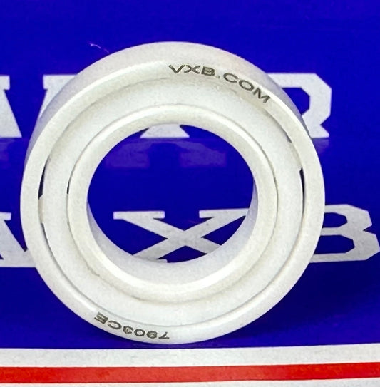 7903 Angular Contact Full Ceramic Bearing 17x30x7