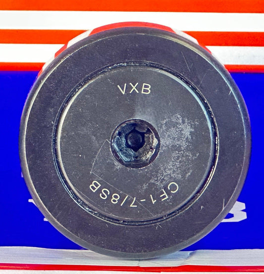 CF1-7/8SB Cam Follower with an extremely fine Needle Roller Bearing 1 7/8"x1 1/32"x1 3/4" Inch - VXB Ball Bearings