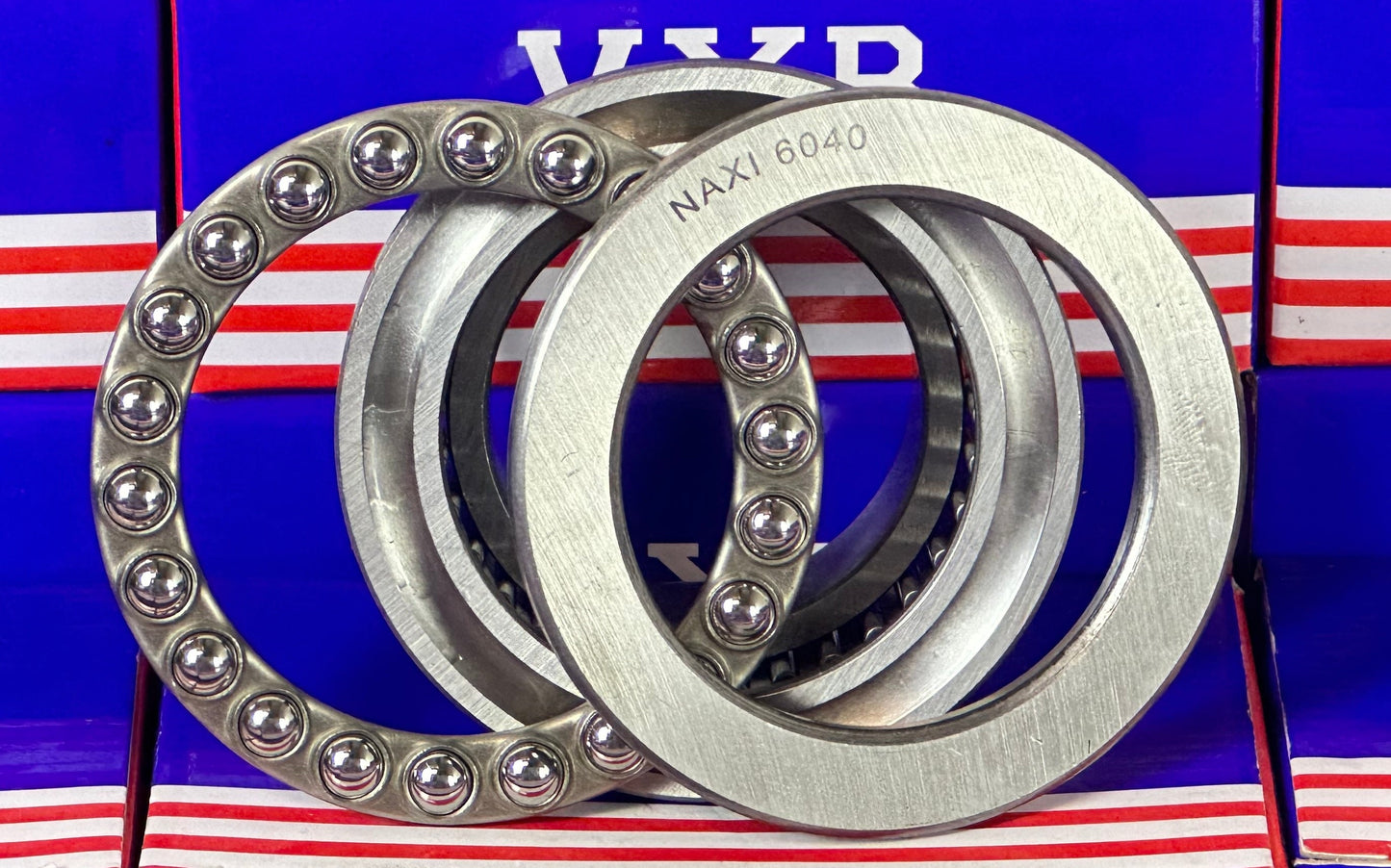 NAXI 6040 Combined Needle Roller with Thrust Ball Bearing Bore:60mm x width:40mm With inner Ring