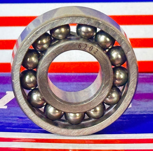 6202 Full Complement Bearing 15x35x11 Open