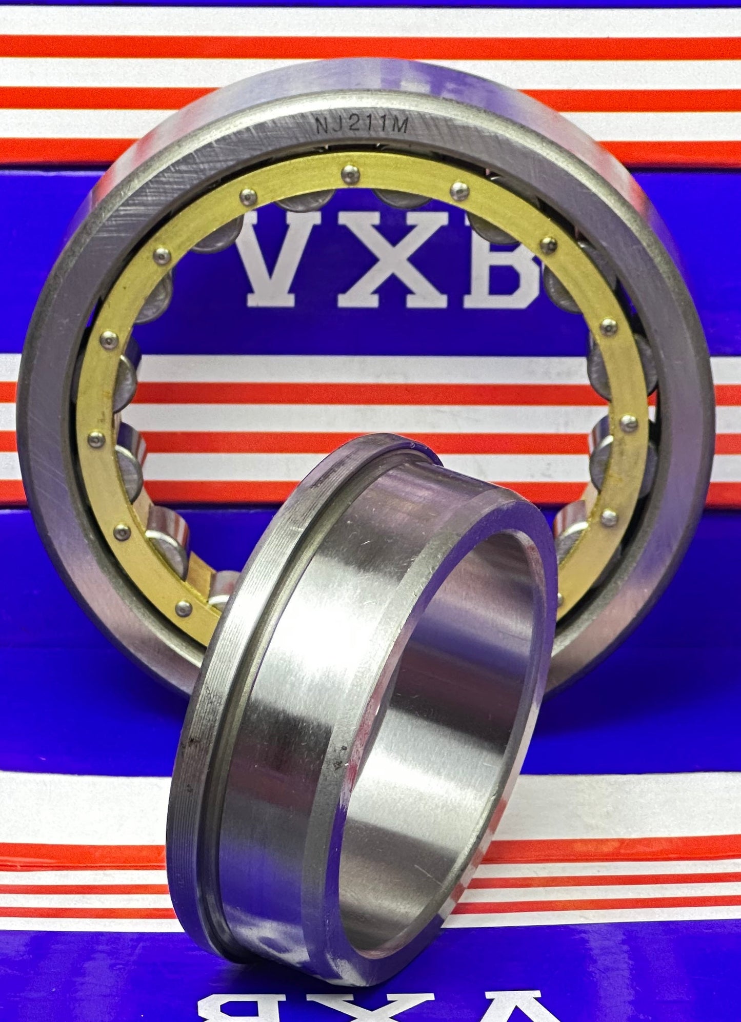 NJ211M Cylindrical Roller Bearing 55x100x21 Cylindrical Bearings