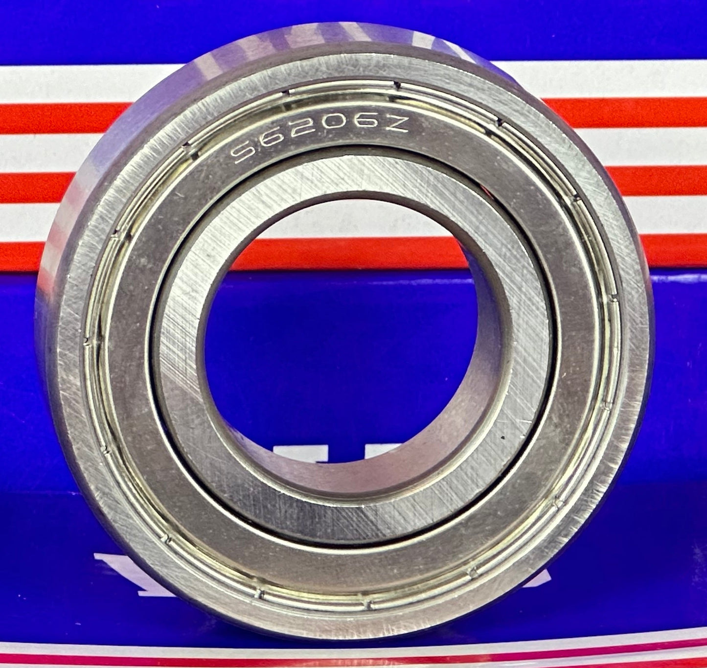 S6206ZZ High Temperature 500 Degrees 30x62x16 Stainless Steel Bearings