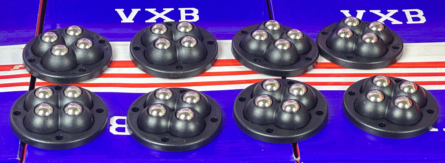 4-Balls Self Adhesive Caster Wheels Pack of 8