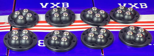 4-Balls Self Adhesive Caster Wheels Pack of 8
