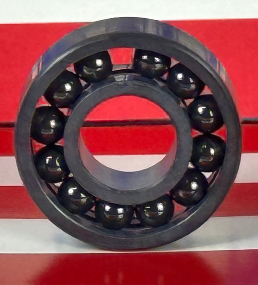 R6 Full Complement Ceramic Bearing 3/8x7/8x9/32 inch Si3N4 Bearings