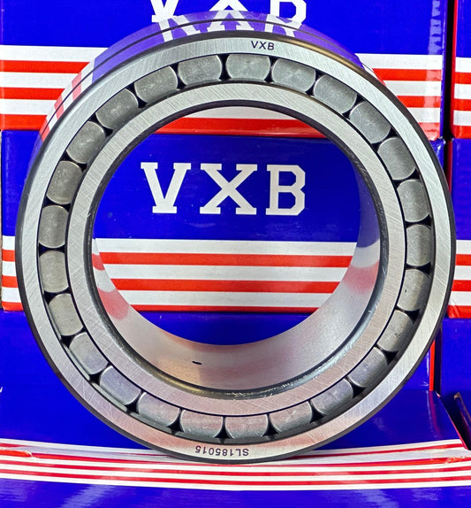 SL185015 Sheave Bearing 2 Rows Full Complement Bearings with Inner Ring 75x115x54mm - VXB Ball Bearings