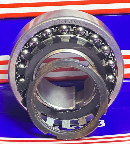 2210K+H Tapered Self Aligning Bearing with Adapter Sleeve 45x90x23