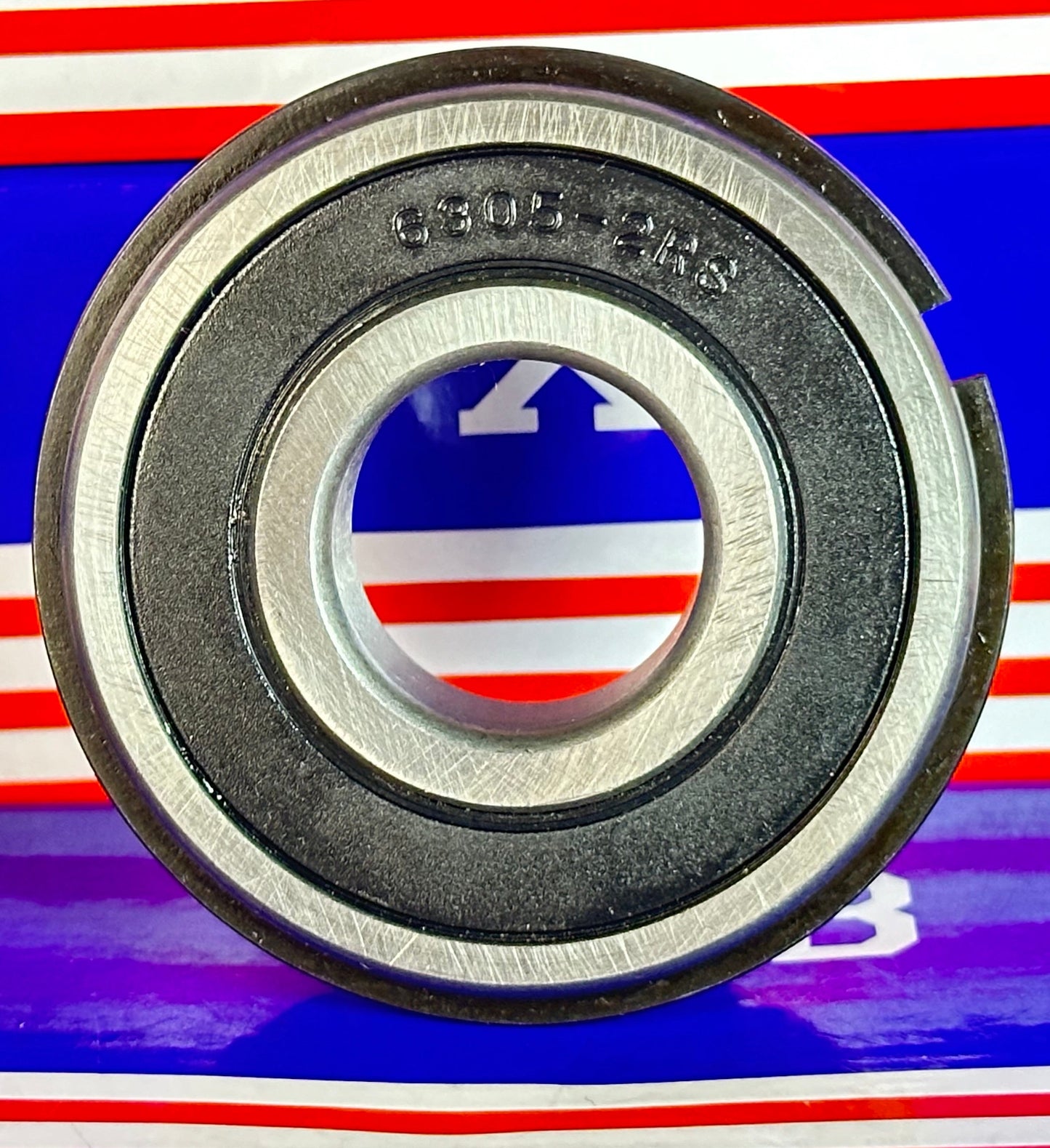 6305-2RSNR Sealed Bearing 25x62x17 with Snap Ring