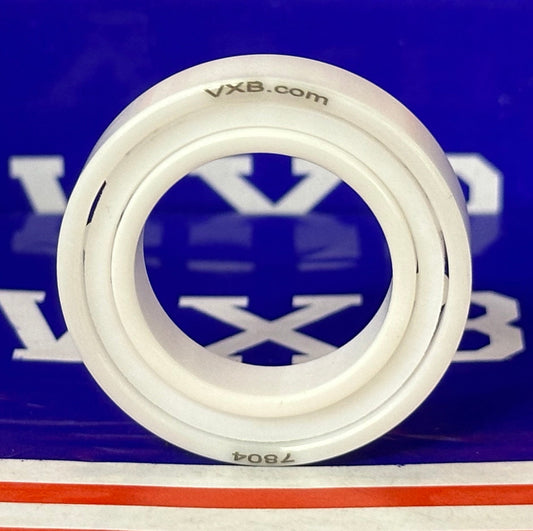 7804 Angular Contact Full Ceramic Bearing 20x32x7