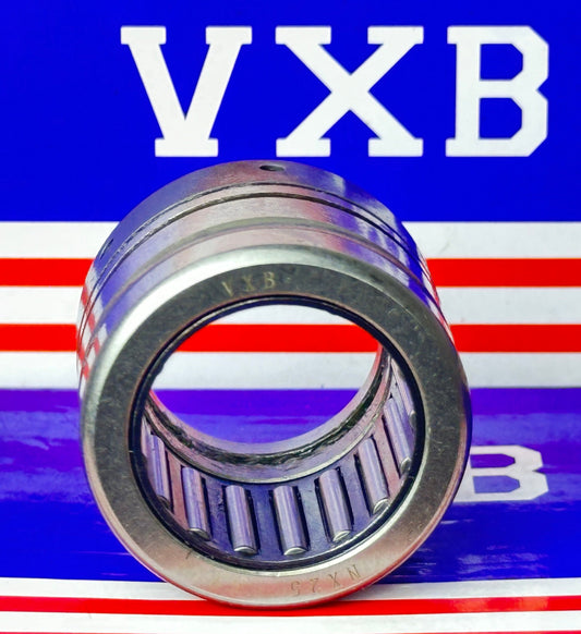 NX25 Needle Roller / Full Comp Thrust Ball Bearing with Closure Ring 25x37x30mm