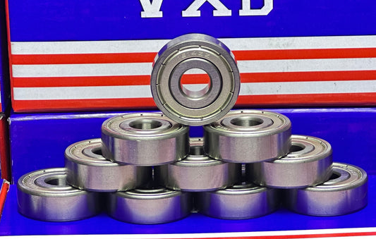 10 Shielded Bearing 1614ZZ 3/8x1 1/8x3/8 inch Miniature Bearings