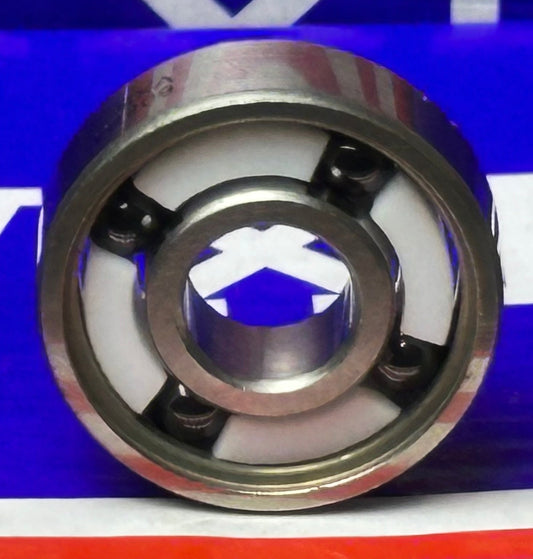 Fidget Spinner Chrome Steel Open with 4-balls Ceramic 608 bearings 8x22x7mm