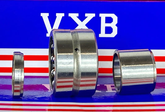 NKIB5904 Needle Roller Bearing with 3-Point Contact Ball Bearing 20X37X25mm