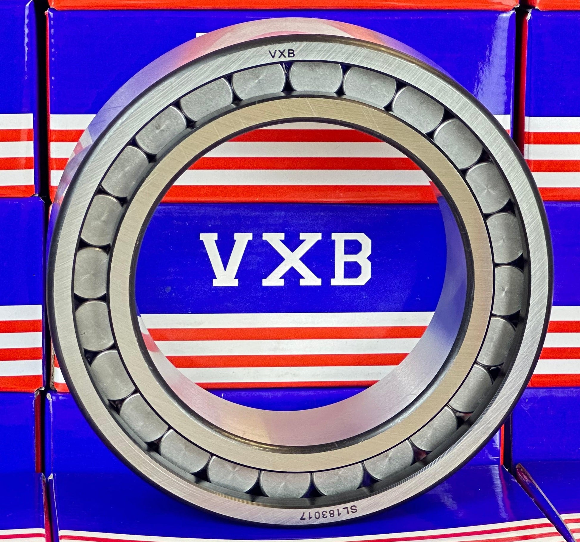 SL183018 Sheave Bearing 2 Rows Full Complement Bearings with Inner Ring 90x140x37mm - VXB Ball Bearings