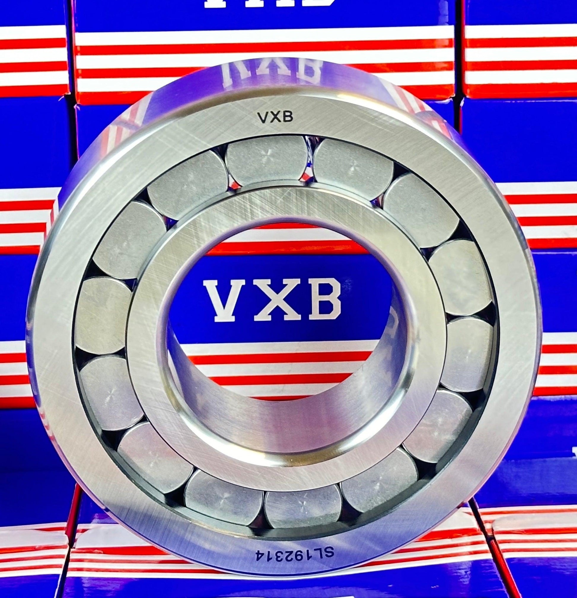 SL192314 Sheave Bearing 2 Rows Full Complement Bearings with Inner Ring 70x150x55mm - VXB Ball Bearings