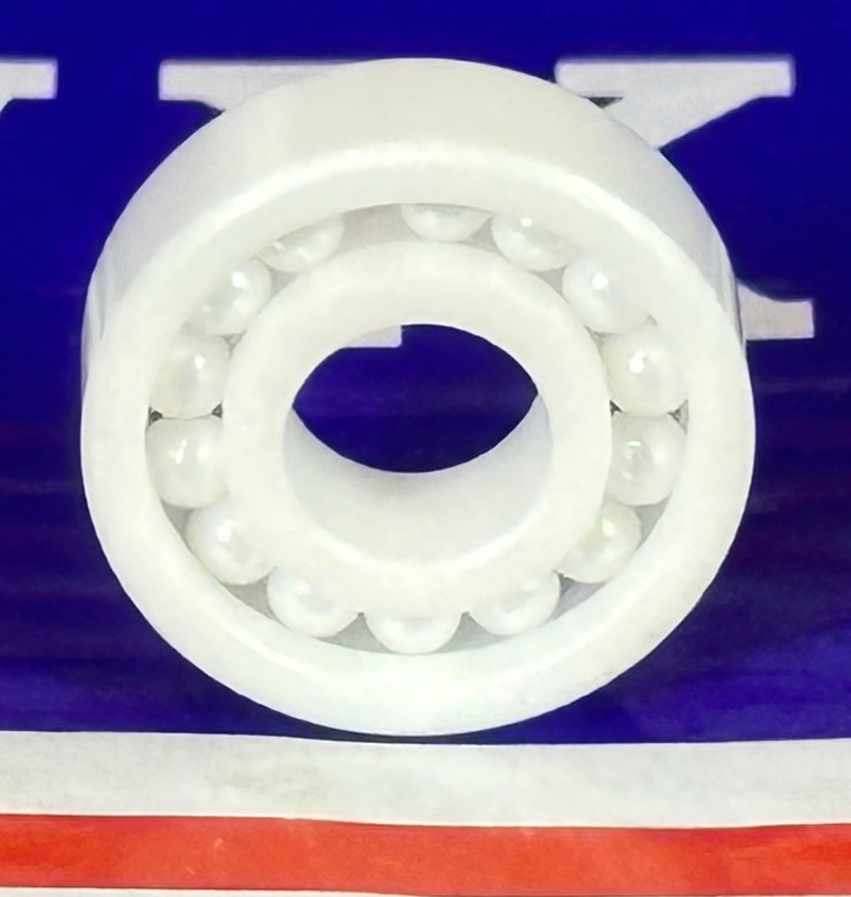 R4 Full Complement Ceramic Bearing 1/4x5/8x0.196 inch ZrO2 Bearings