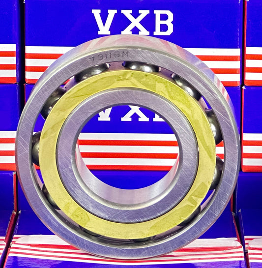 7311BM Angular Contact bearing Bronze Cage 55x120x29