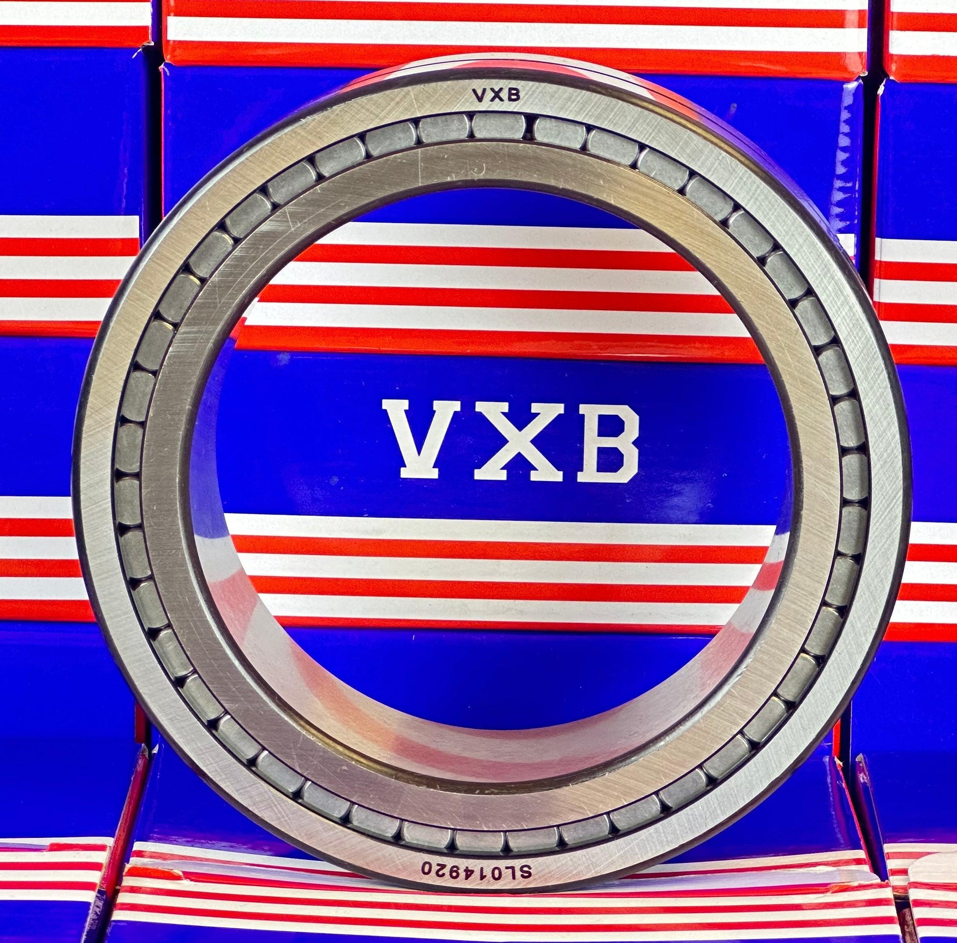 SL014920 Sheave Bearing 2 Rows Full Complement Bearings with Inner Ring 100x140x40mm - VXB Ball Bearings