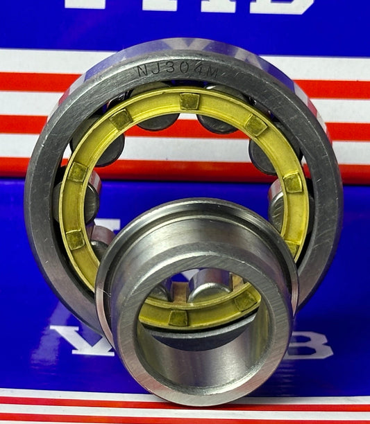 NJ304M Cylindrical Roller Bearing 20x52x15 Cylindrical Bearings