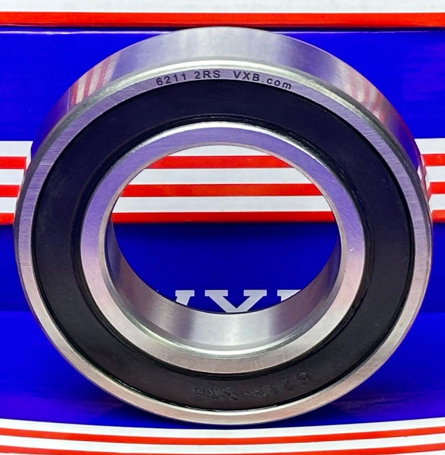 6211-2RS1 Radial Ball Bearing Double Sealed Bore Dia. 55mm OD 100mm Width 21mm