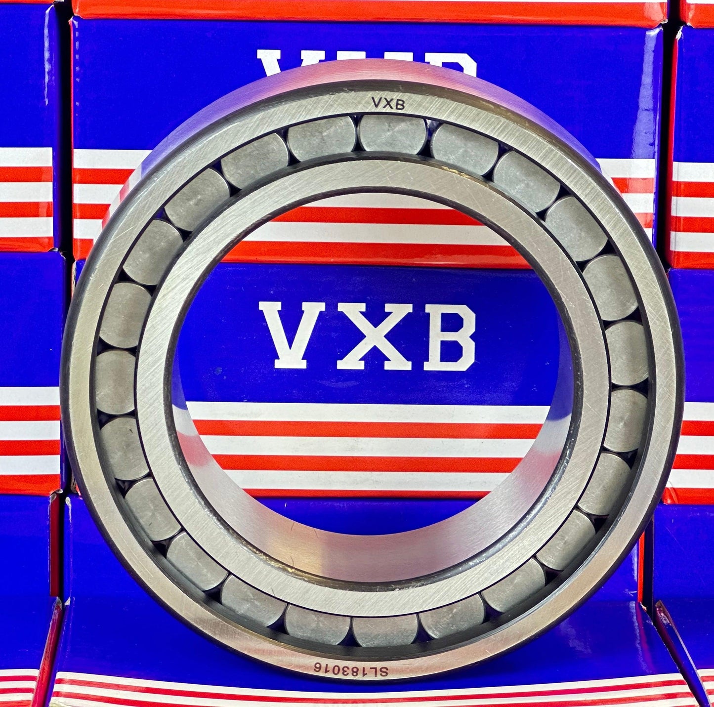 SL183016 Sheave Bearing 2 Rows Full Complement Bearings with Inner Ring 80x125x34mm - VXB Ball Bearings