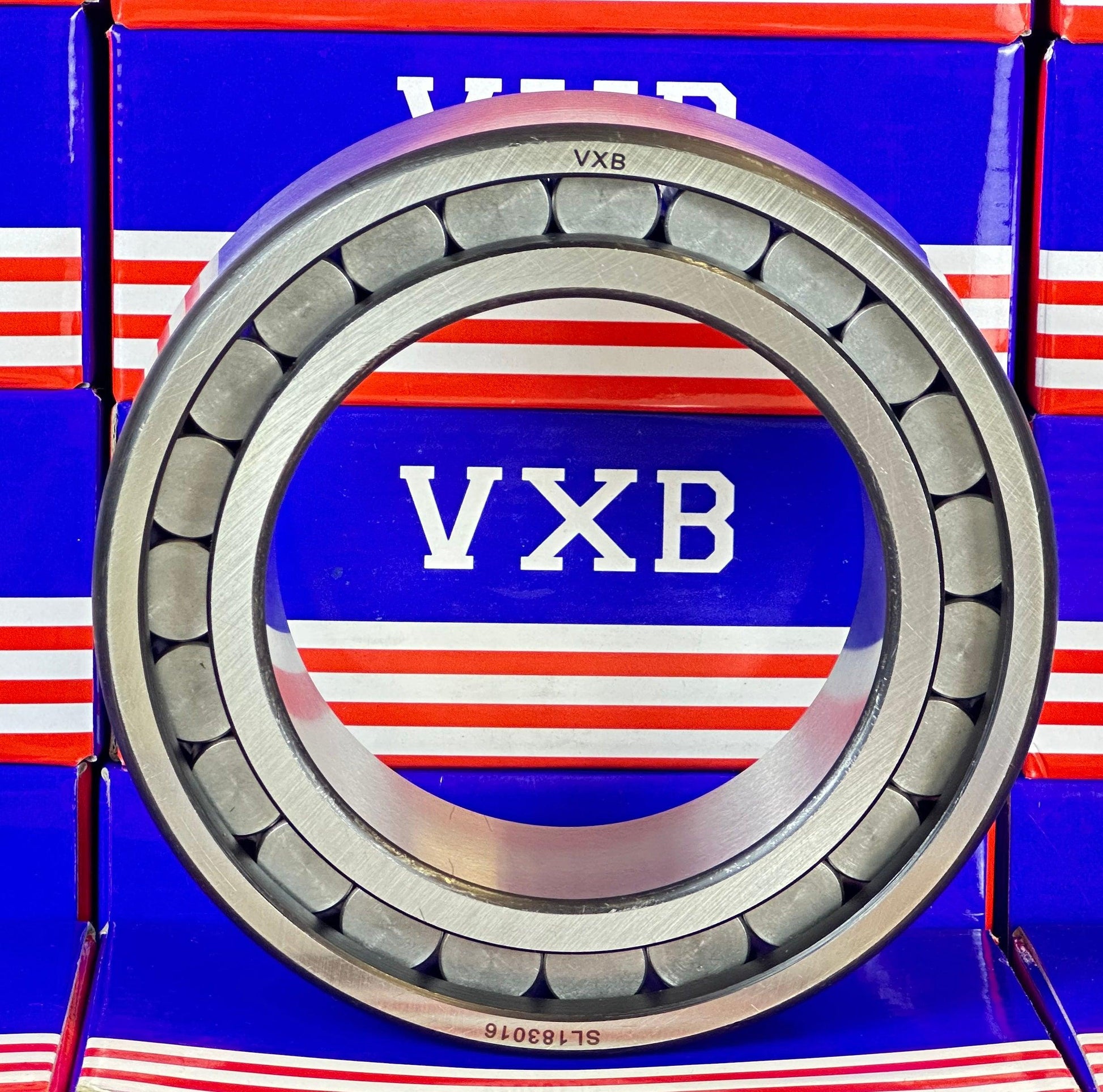 SL183016 Sheave Bearing 2 Rows Full Complement Bearings with Inner Ring 80x125x34mm - VXB Ball Bearings