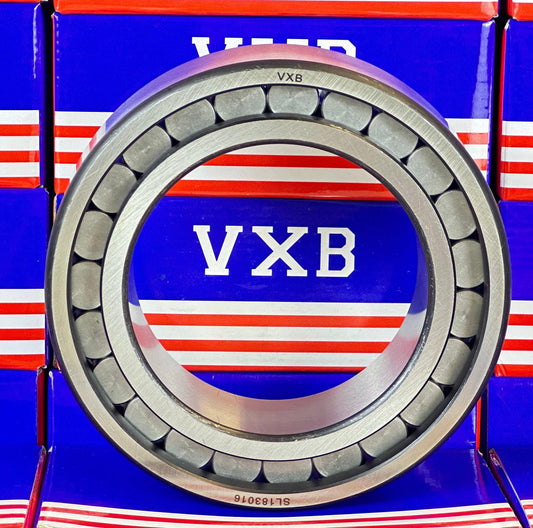 SL183016 Sheave Bearing 2 Rows Full Complement Bearings with Inner Ring 80x125x34mm - VXB Ball Bearings