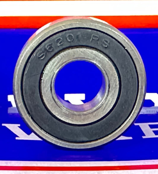 S6201-2RS Stainless Steel Hybrid Bearings 12x32x10 mm Ceramic Balls Sealed Bearing