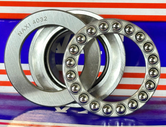 NAXI 4032 Combined Needle Roller with Thrust Ball Bearing Bore:40mm x width:32mm With inner Ring