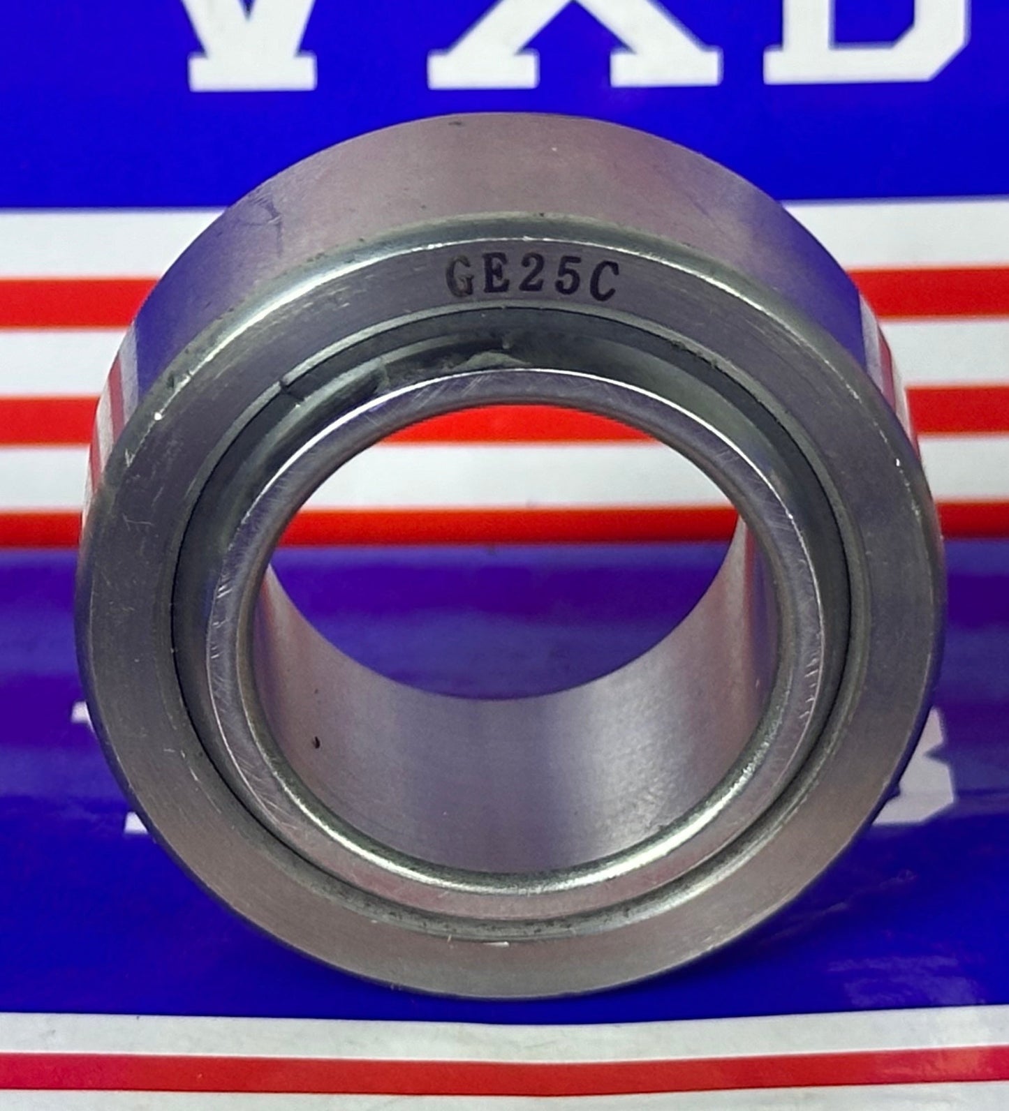 GE25C  Maintenance Free Spherical Plain Bearing 25mm Steel with PTFE Composite