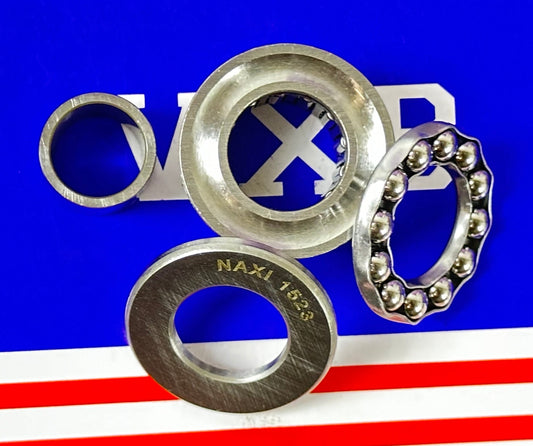 NAXI 1523 Combined Needle Roller with Thrust Ball Bearing With Inner Ring 15x24x23mm