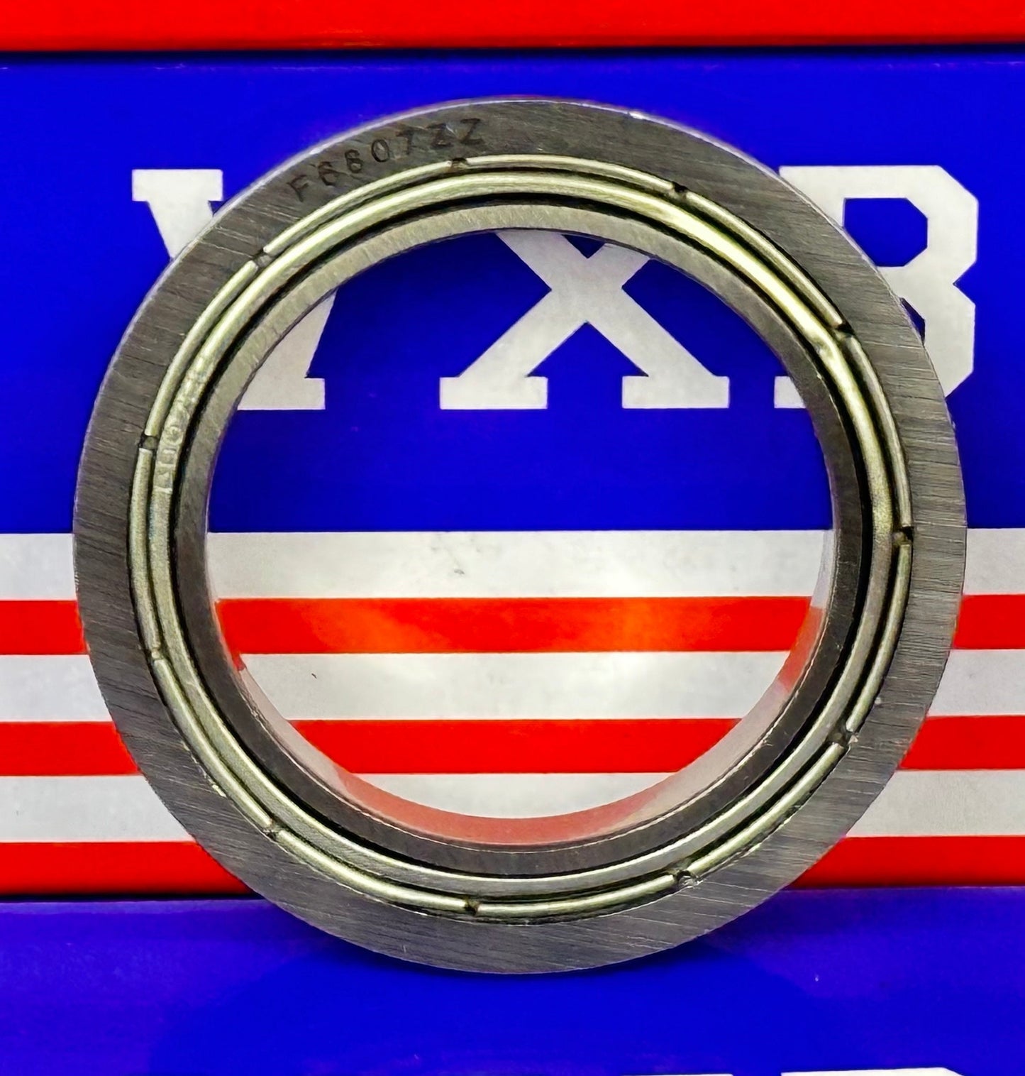 F6807ZZ Flanged Bearing Shielded Chrome Steel 35x47x7