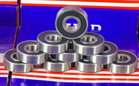 6201RS Sealed 12x32x10 Bearing Pack of 10