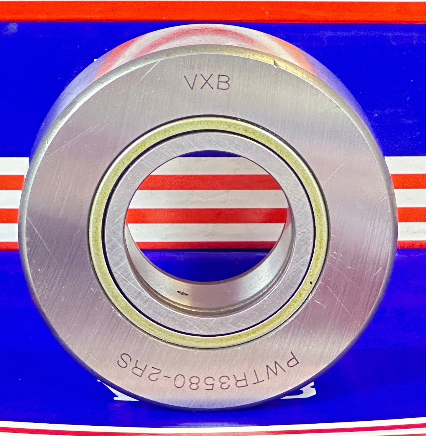 PWTR3580-2RS-XL Track Rollers Bearing Cam Follower with Cylindrical Roller Set with 2 Rubber Seal 35x80x29mm