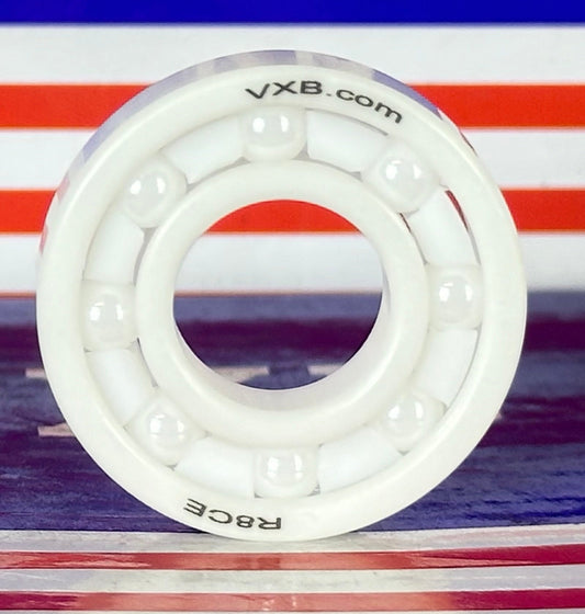 R8 Full Ceramic Bearing 1/2x1 1/8x1/4 inch