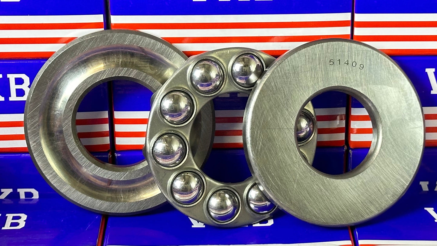 51409 Single Thrust Ball Bearing 45x100x39