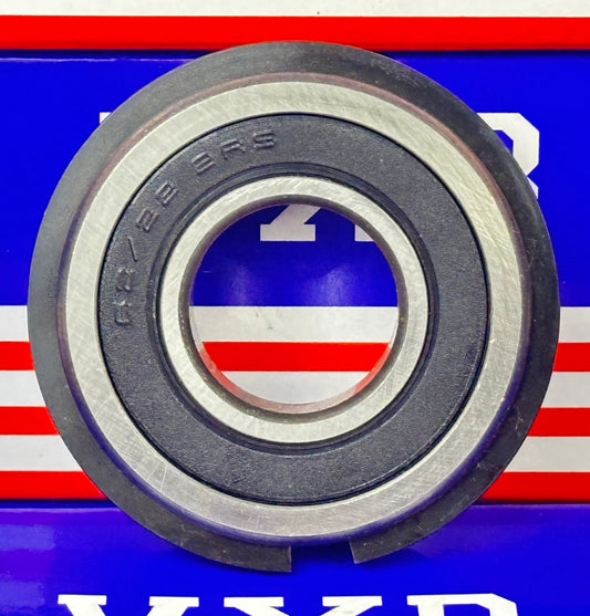 62/22-2RSNR Sealed Bearing with Snap Ring  22x50x14