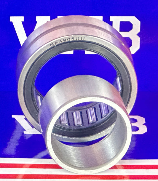 NA4905UU Needle Roller Bearing 25x42x18
