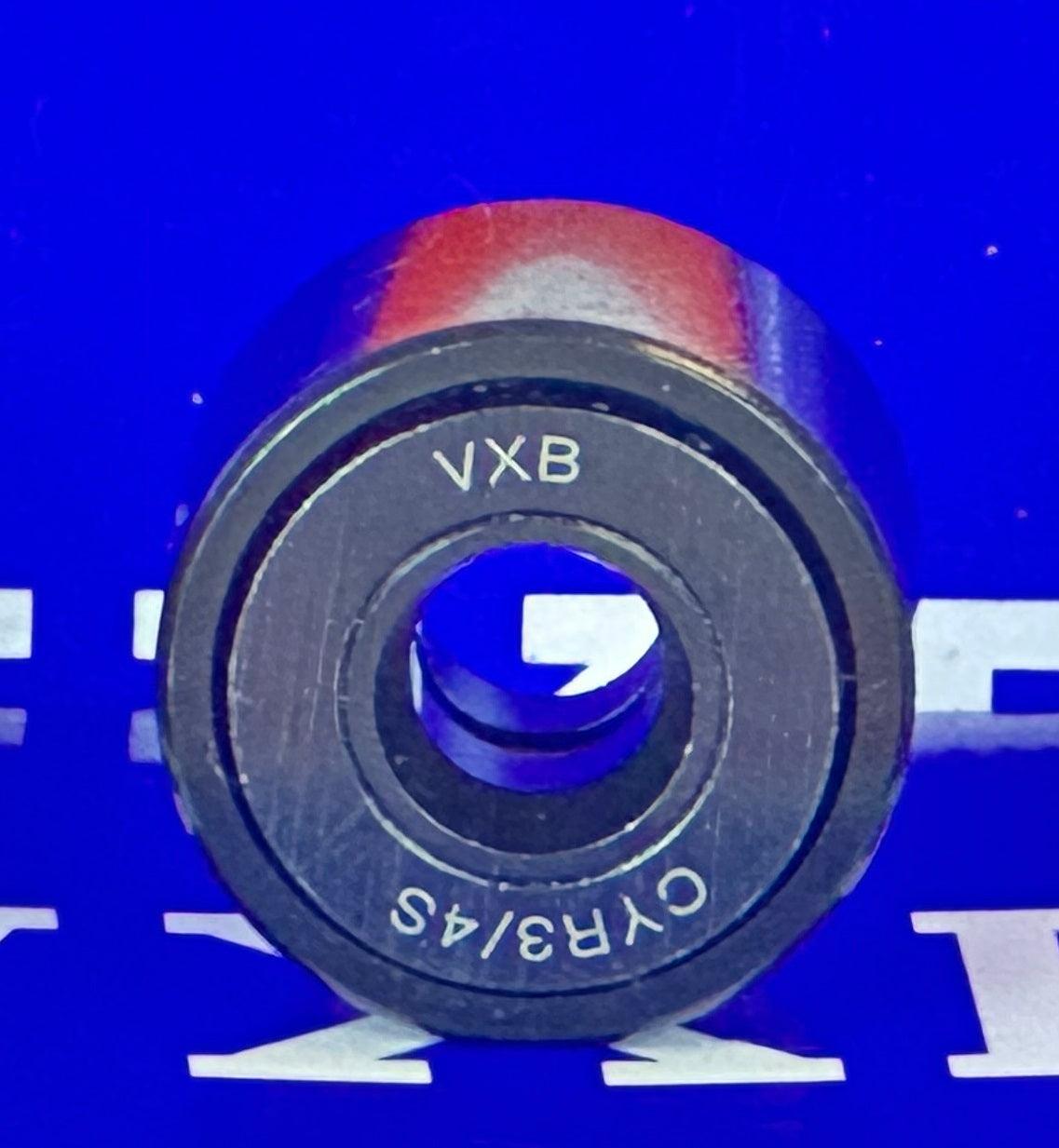 CYR3/4S Bearing Yoke Track Needle Roller Sealed Bearing 1/4"x3/4"x1/2" inch - VXB Ball Bearings