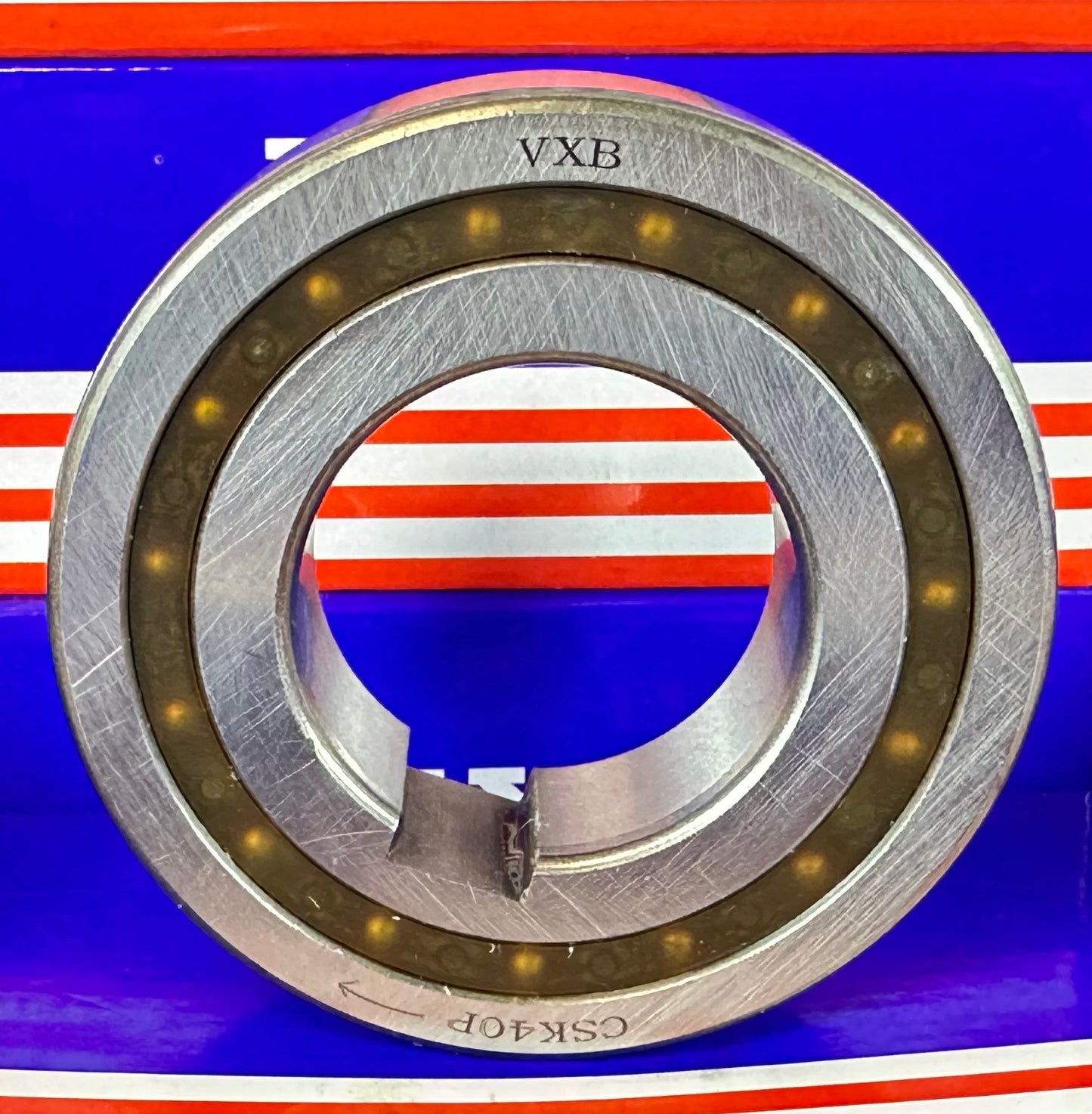 CSK40P One way Bearing  Sprag Freewheel Clutch Bearings With One Key-way on the inner Ring