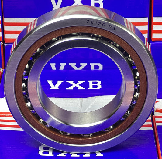 7212C P5 High Precision Angular Contact Bearing 60x110x22 Abec-5