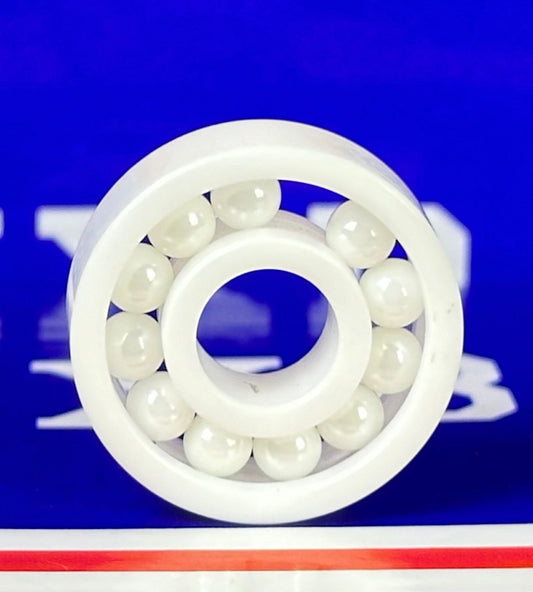 Wholesale Pack of 100 FULL COMPLEMENT Full Ceramic 608 ZrO2 Miniature Ball Bearings 8x22x7