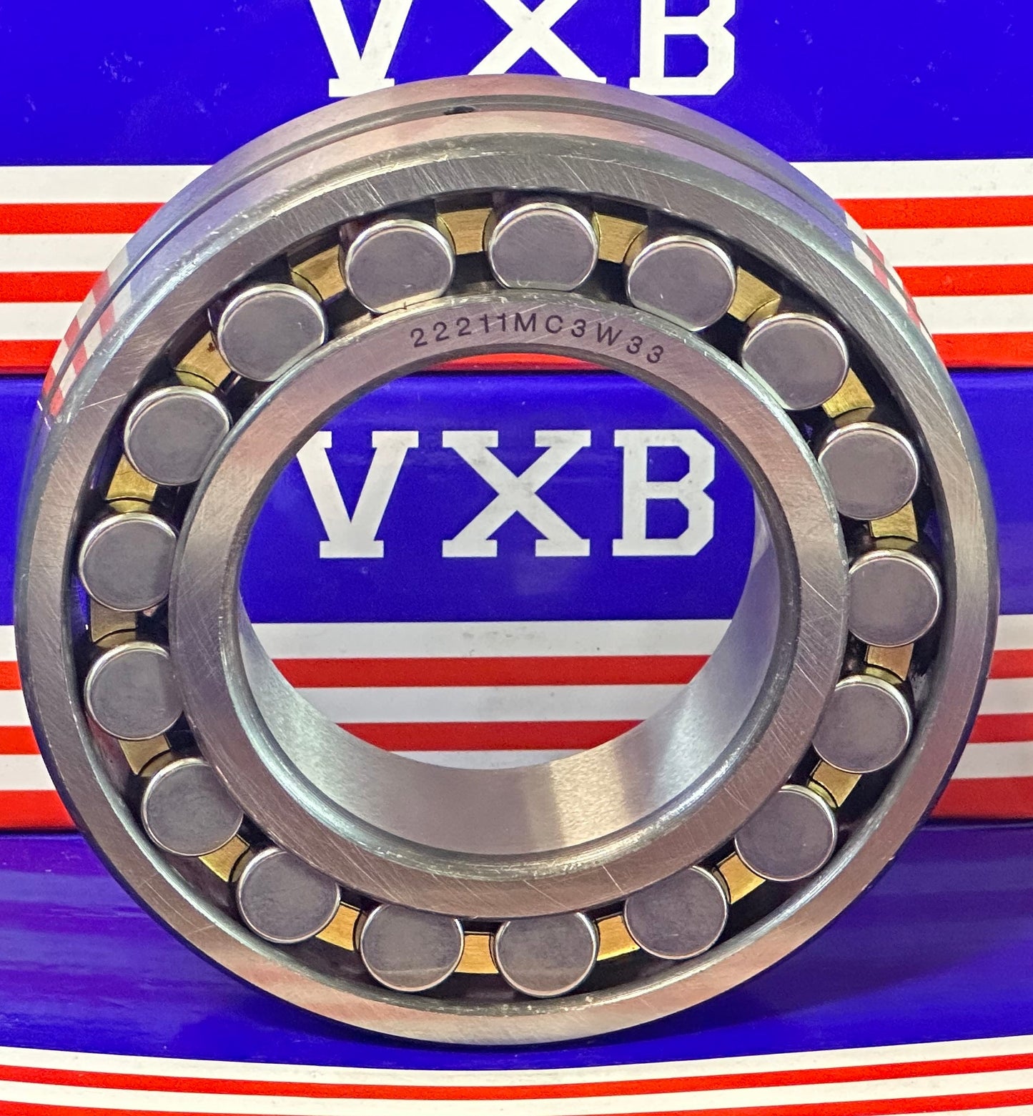 22211MC3W33 Spherical Roller Bearing 55x100x25